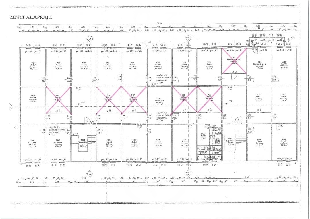 József Attila úton 6 db 13 nm-s pincerész ELADÓ!-1395991