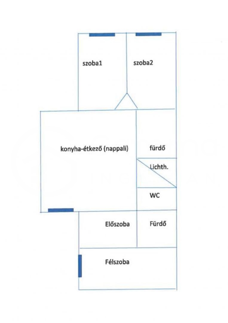 3 szobás lakás a Teleki térnél – Azonnal költözhető!-1431739