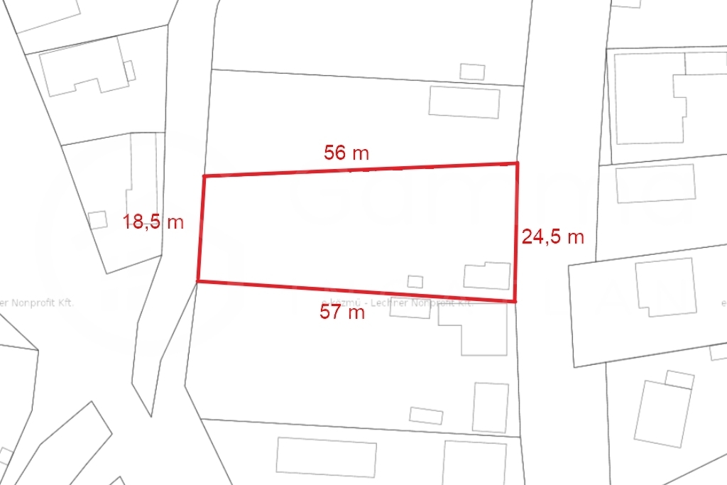 Széchenyi utcában építési telek eladó!-1157549