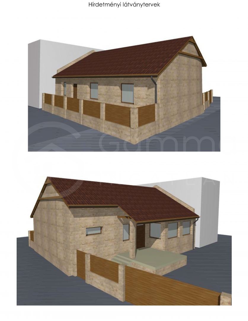 Új építésű családi ház tervezőasztalról!-1254830